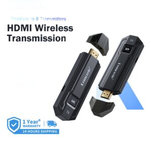 Transmetteur HDMI sans fil 4K pour projecteur et caméra, vue principale