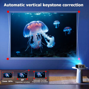 Vidéoprojecteur 4K à 2000 lumens ANSI sous Android 11, detail