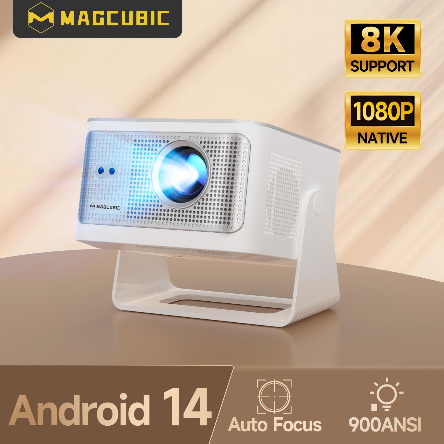 Vidéoprojecteur 4K à 900 lumens ANSI sous Android 14, vue principale