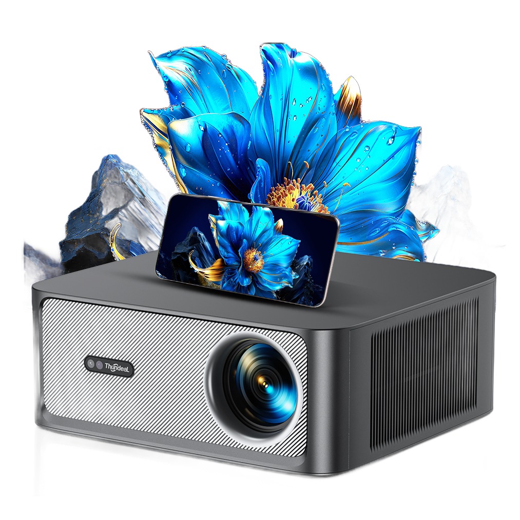 Videoprojecteur 4K compatible a mise au point automatique, vue principale