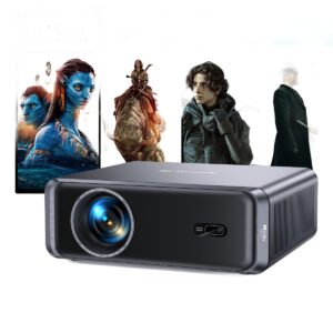 Vidéoprojecteur 4K en entrée, 1 000 lumens ANSI dans 1,4 kg, vue de face