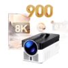Vidéoprojecteur courte focale 0,6:1, 1080p natif, 900 ANSI, vue principale