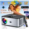 Vidéoprojecteur portable extérieur avec mise au point auto, vue principale