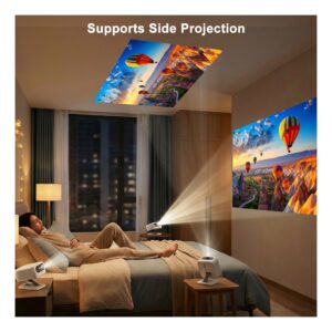 Videoprojecteur portable, mini Projecteur R16, , Android 12, vue de face