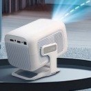 Videoprojecteur portable, mini Projecteur X3Plus HD 1080P, WiFi6, vue de trois quarts
