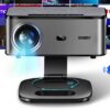 Videoprojecteur portable, projecteur Google TV Android 14.0, vue principale