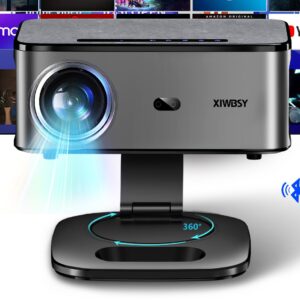 Videoprojecteur portable, projecteur Google TV Android 14.0, vue principale