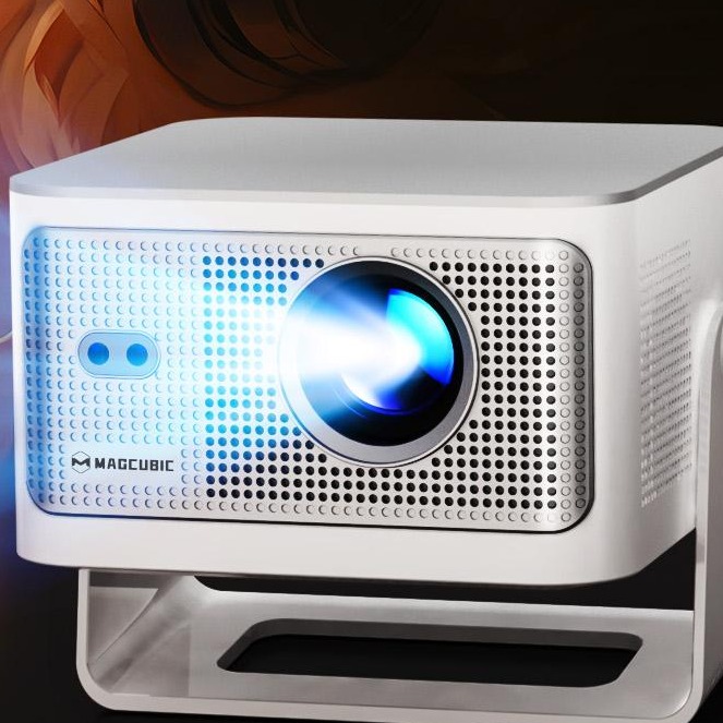 Videoprojecteur portable, vidéo projecteur HY350Max Android 14 Portable, vue principale