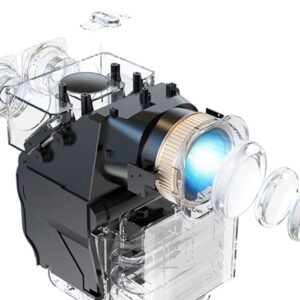 Videoprojecteur portable, vidéo projecteur T100 Full HD, Android, 850, vue principale