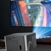 Videoprojecteur portable, vidéoprojecteur HY350GT 900 Google TV 1080p, vue principale