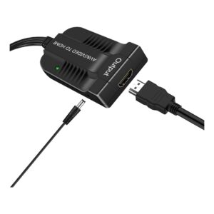 Adaptateur S-vidéo HDMI et AV composite, sortie 720p ou 1080p, vue principale