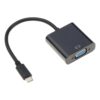 Adaptateur USB C vers VGA femelle 1080p pour ordinateur portable, vue principale