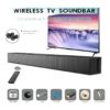 Barre de son HDMI ARC Bluetooth, entrées optique et coaxiale, 4 x 10 W, vue principale