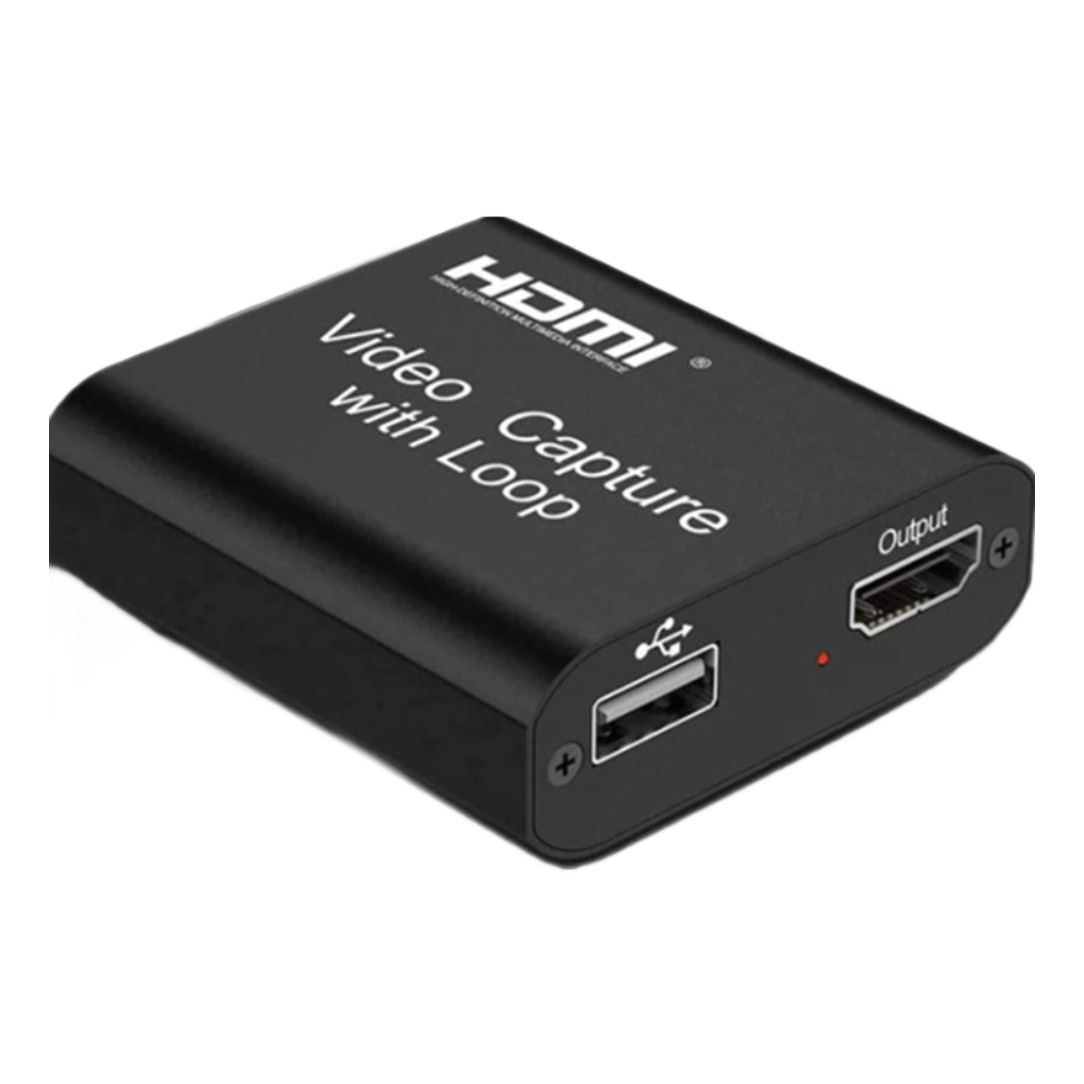 Boîtier de capture HDMI avec sortie en boucle, entrée 4K, vue principale