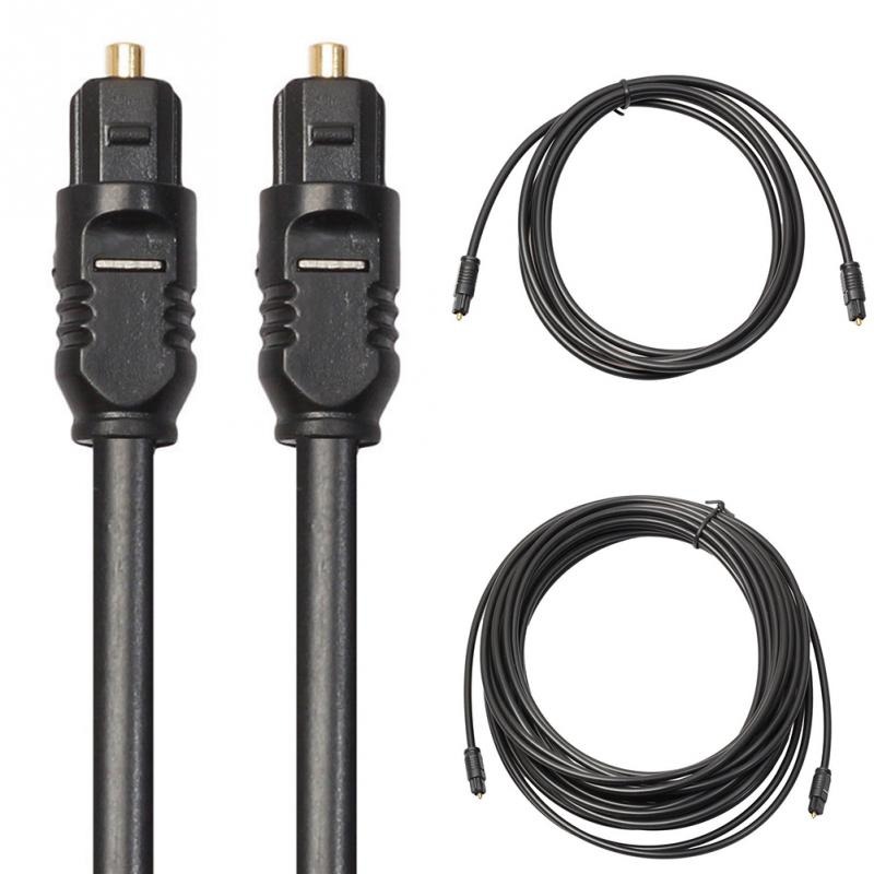 Câble optique audio TOSLINK pour vidéoprojecteur, de 1 à 5 mètres, vue de trois quarts