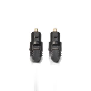 Câble optique audio TOSLINK pour vidéoprojecteur, de 1 à 5 mètres, vue de profil