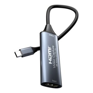 Carte de capture HDMI 4K à 60 Hz, sortie USB 3.0 ou USB-C, vue principale