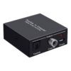 Convertisseur coaxial optique bidirectionnel, audio numérique TOSLINK, vue principale