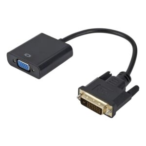 Convertisseur DVI VGA actif, entrée DVI-D 24+1 vers sortie VGA, 1080p, detail