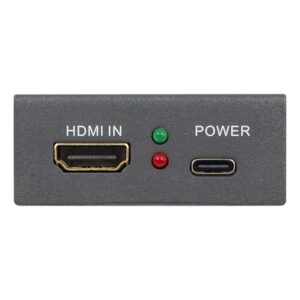 Convertisseur HDMI vers SDI à deux sorties BNC, 3G-SDI et HD-SDI, vue principale