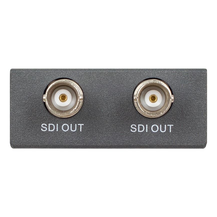 Convertisseur HDMI vers SDI à deux sorties BNC, 3G-SDI et HD-SDI, vue arriere