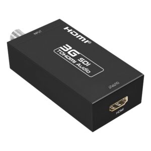 Convertisseur SDI HDMI pour caméra, entrée BNC 3G-SDI vers HDMI, vue principale
