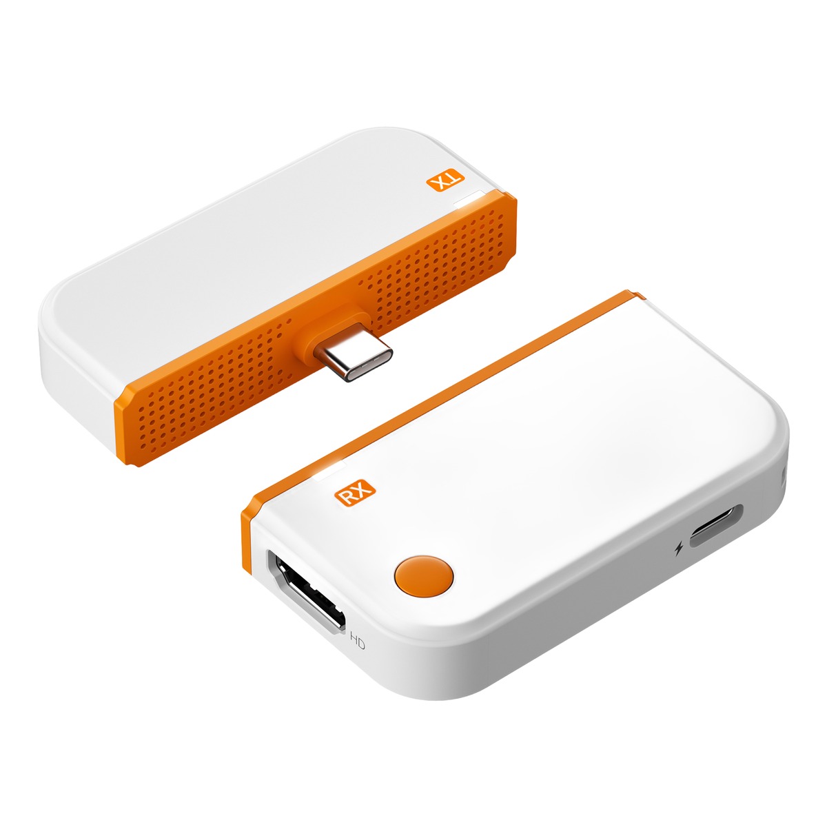 Émetteur HDMI sans fil USB-C et récepteur pour vidéoprojecteur, vue principale