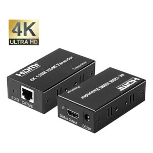 Extendeur HDMI 4K pour câble vidéoprojecteur, 60 à 120 m sur RJ45, vue principale