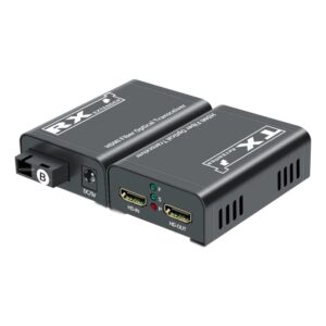 Extendeur HDMI sur fibre optique SC, 1080p jusqu'à 3 km, vue de face