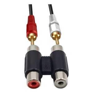 Extracteur audio HDMI ARC vers jack et RCA, cordon de 1,5 m, vue de face