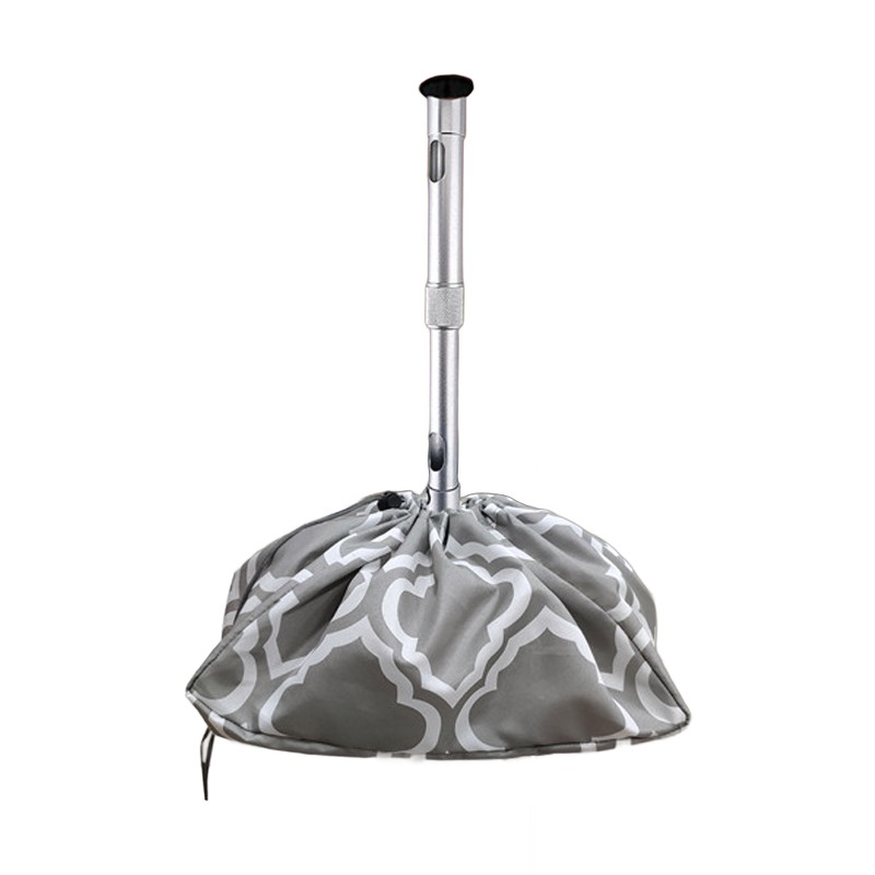 Housse vidéoprojecteur anti-poussière pour pose au plafond, motif gris, vue de face