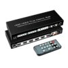 Matrice HDMI 8K 4 entrées 2 sorties, vidéoprojecteur et téléviseur, vue principale
