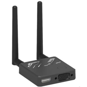 Récepteur d'affichage sans fil HDMI VGA, Wi-Fi double bande, vue principale