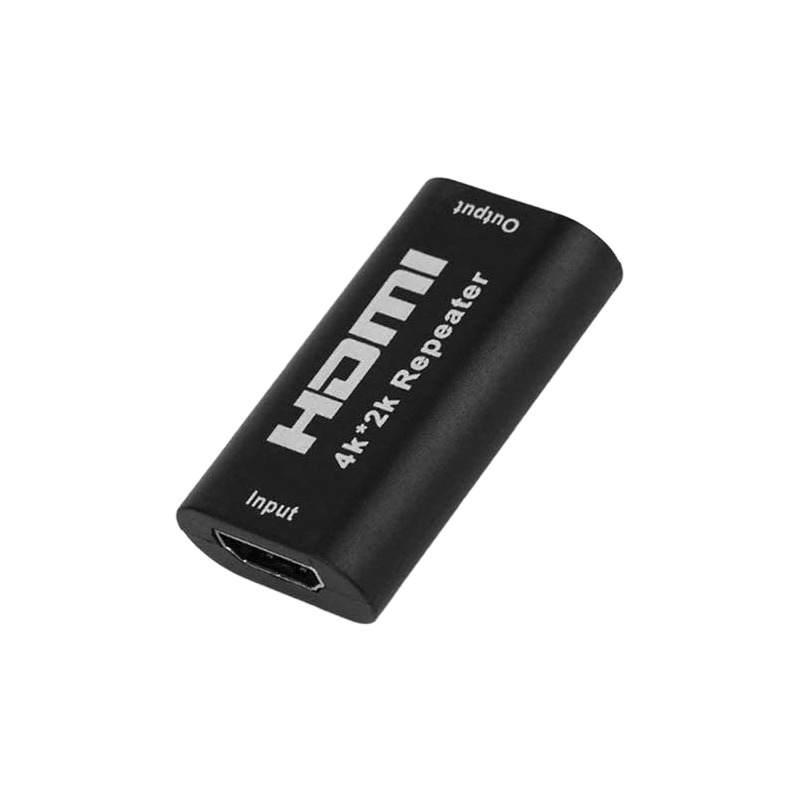 Répéteur HDMI 4K pour câble vidéoprojecteur, jusqu'à 40 m en 1080p, vue de face