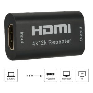 Répéteur HDMI 4K pour câble vidéoprojecteur, jusqu'à 40 m en 1080p, detail
