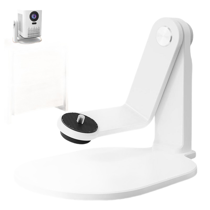 Support vidéoprojecteur de bureau en L, rotation 360 degrés, detail