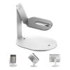 Support vidéoprojecteur en L en aluminium, plafond ou mur, vue principale