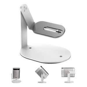 Support vidéoprojecteur en L en aluminium, plafond ou mur, vue principale