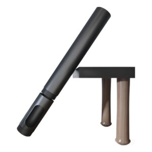 Support vidéoprojecteur plafond à tube aluminium et disque discret, vue principale