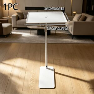 Support vidéoprojecteur sur pied à plateau déporté, 60 à 120 cm, vue de face