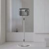 Support vidéoprojecteur sur pied en aluminium à socle rond, vue principale