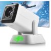Vidéoprojecteur 720p à batterie intégrée, orientable, Wi-Fi et Bluetooth, vue principale