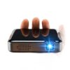 Vidéoprojecteur de poche à batterie, puce DLP et recopie sans fil, vue principale
